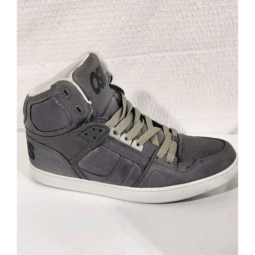 Osiris NYC 83 CLK Gray/Gray/light Gray size 11.5 skate shoes
